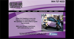Desktop Screenshot of oceanairgraphics.com
